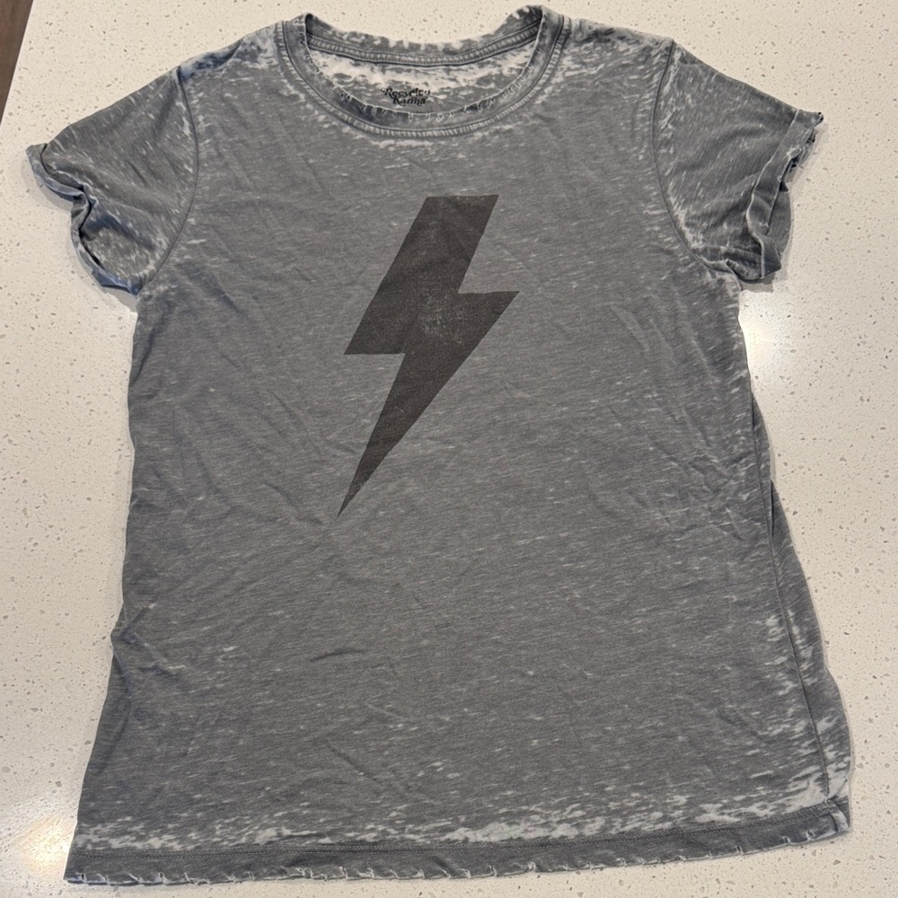 Karma Gray Tie-Dye T-Shirt